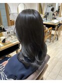 黒髪×髪質改善 [髪質改善/縮毛矯正/レイヤーカット]韓国A