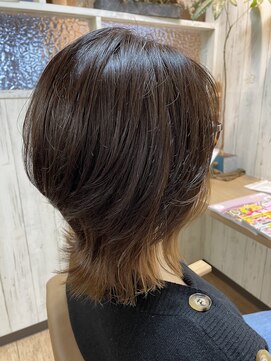 アルフグラン(alfgran) ウルフ&ブリーチ無しインナーカラー