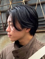 エルマーク 梅田(L-MARK)&nbsp;センターパートニュアンスパーマ韓国カルマパーマコンマヘア