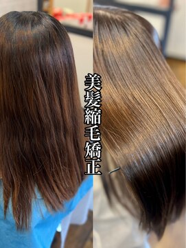サロンド アクトレス 銀座店(salon de actress) 【完全オーダーメイド薬剤】【ダメージ80%削減】美髪縮毛矯正