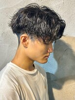 ニアウ 高崎店(Niau)&nbsp;ツイストスパイラルパーマセンターパートメンズパーマ群馬高崎