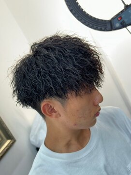 ブルーオーシャン 佐賀店(Blue Ocean) 波巻きスパイラルパーマメンズマッシュパーマツイストパーマ