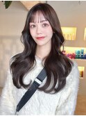 『MOE』ワンホン暗髪ブラウンベージュ
