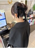 【横須賀中央　AGU】結婚式参列ヘア　タイトシニヨン