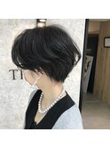 大人可愛いマッシュショートボブウルフカット◎30代40代50代60代