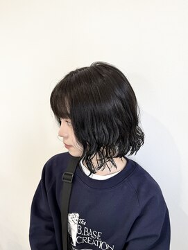ヘアステーションフラット(HAIR STATION FLAT) くしゃくしゃパーマ