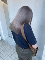 キング(K!ng)&nbsp;縮毛矯正髪質改善ハイライトレイヤーカット枚方美容室エクステ