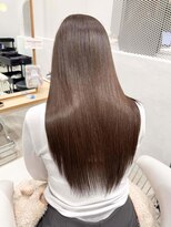 ノエシキカ(noe sikika) ホワイトグレージュ/デジタルパーマ/チェリーブラウン/栄a30