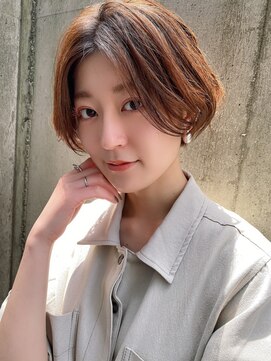 エフ 錦糸町(F.) 大人可愛いマッシュショートボブスタイル◎20代30代40代50代