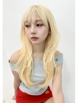 レミエ ダイカンヤマ(lemiie) ハイトーン韓国ヘア☆レイヤーカット☆ハッシュカット