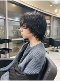 =メンズボブ/メンズボブパーマ/フェザーパーマ／MEN’S HAIR