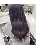 透明感ラベンダーカラー