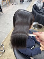 ロンドシエル 横浜(Lond ciel)&nbsp;暗めカラー/ショート/前髪/レイヤー/髪質改善/縮毛矯正/横浜