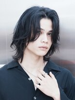 フィフスパーク(fifth PARK) 渋谷メンズボブウルフカット緩めスパイラルパーマレイヤーカット