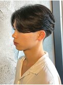 MEN’S HAIR/ニュアンスパーマ/刈り上げセンターパート/群馬高崎