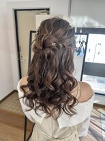 オウン(AUN)&nbsp;ハーフアップお団子