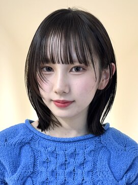 アイトーキョーエス 渋谷(AI TOKYO S) レイヤーボブ/オリーブベージュ/結べるボブ