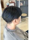 ブルーブラックかけるコバルトブルー(コントラストハイライト)