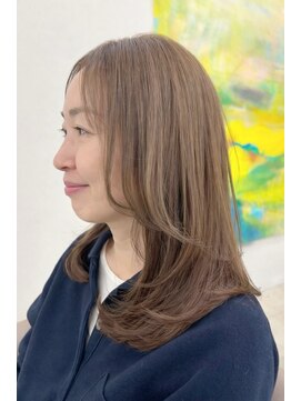ブラウン(Brown) ロングレイヤー