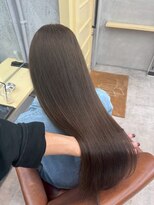 ヴェーレン(Wehlen)&nbsp;ダークグレージュ　髪質改善ストレート　シルキーロング