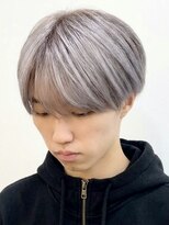 ミヤビ(MIYAVI) シースルーマッシュホワイトシルバー