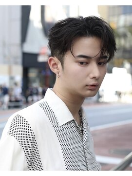 アストラ(ASTRA) MEN’S HAIR/波巻きツイストスパイラル/リバースセンターパート