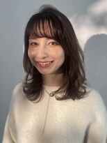 ピークアブー アヴェダ ギンザシックス(PEEK-A-BOO AVEDA GINZASIX)&nbsp;デジタルパーマ　くびれミディ　レイヤーカット　大人可愛い◆