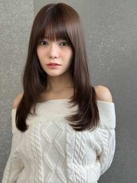 ロンド フィーユ(Lond fille) 肌が綺麗に見えるパーソナルカラー×レイヤーカット