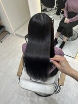 ジーナ 吉塚(Zina) 地毛風 ダークアッシュ【福田れん】博多 吉塚美容室 髪質改善