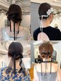 シロ(siro) ボブアレンジお呼ばれヘアアレンジも得意です!