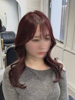 ボルド(Bordo) チェリーブロッサム!ブリーチなしで作るレッドカラー♪