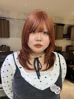 フェイス 石川町 (FACE)&nbsp;透明感×暖色カラー♪おしゃれ見えするオレンジヘアの魅力
