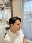 毛流れパーマ