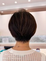 サロンイクエヤマザキ 麻布十番(SALON IKUE YAMAZAKI)&nbsp;髪に優しい白髪染め[麻布十番/ショート/50代/60代/ノンジアミン]