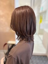スタイル 皆実店(STYLE)&nbsp;ミディアムレイヤー透明感ラベンダーグレージュ♪