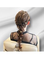 リリー(lilly)&nbsp;編み下ろしヘアセット♪