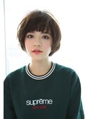 【salon de MiLK 原宿】大人かわいいショートボブ