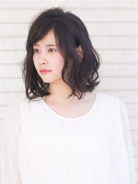 プログレス 立川若葉店(PROGRESS) ボブ×黒髪×ウェーブ