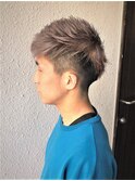 銀狼アッシュショート 【メンズカット・3WAYカラー】