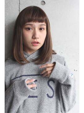 エヌ(N) N/92co. オン眉×ミディアムヘア