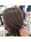 20代30代大人可愛い/ミディアム/アッシュグレージュ/赤み消し