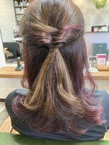 サロンパルヨン ヘアーアンドネイル(SALON paljon Hair&Nail) インナーカラーで華やかに★