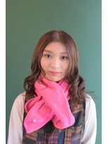 ユーヘン(uhem)&nbsp;おでこだしセミロング巻き髪