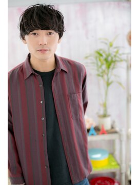 ヘアアンドビューティー ミック(Hair & Beauty miq) 束感自在なニュアンスパーマ黒髪アクティブマッシュa