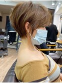 絶壁解消・ひし形・くびれ・大人ショートボブ・30代40代【猪狩】