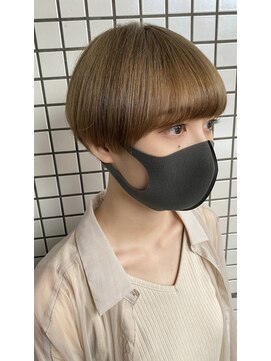 ビアンカ(Bianca) 【Bianca】 ミルクティーベージュ☆マッシュショート☆