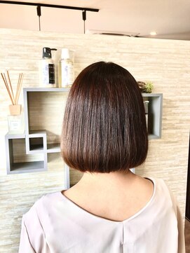 セルジオール(CELL JI ALL) 大人愛され前下がりワンレンボブ