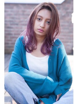 オースティン 流山おおたかの森(AUSTIN) 大人かわいい前髪セシルカットココアブラウンフリンジウェーブ