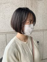 ミラレスカ 栄(MIRA RESCA)&nbsp;ぱつっとまとまりボブ