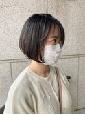ぱつっとまとまりボブ